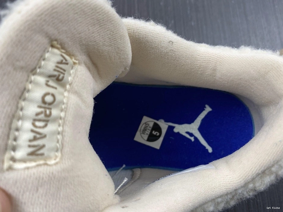 4 DC0790-103 Jordan Blue Shoes Beige Blue Air Retro Red 1204